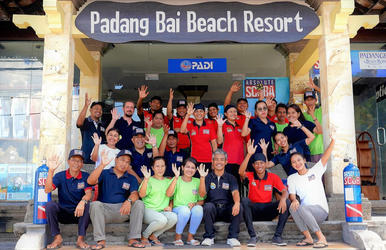 Meet the Absolute Scuba Bali team